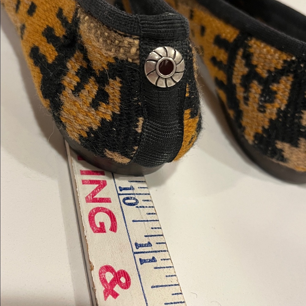 Vintage Talbots Kilim Weave leather bottom Flats/ballet/loafers. Size 7 - Picture 11 of 11